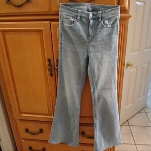 American Eagle Outfitters Light Blue Flare Jeans